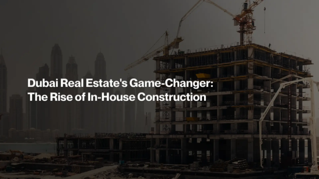 The Rise of In-House Construction