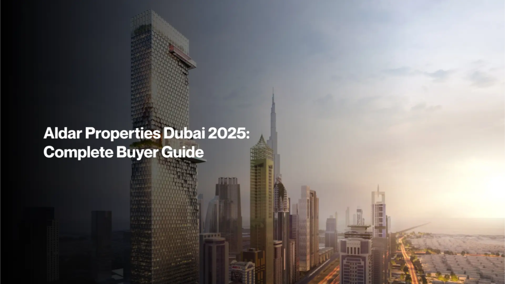 Aldar Properties Dubai 2025