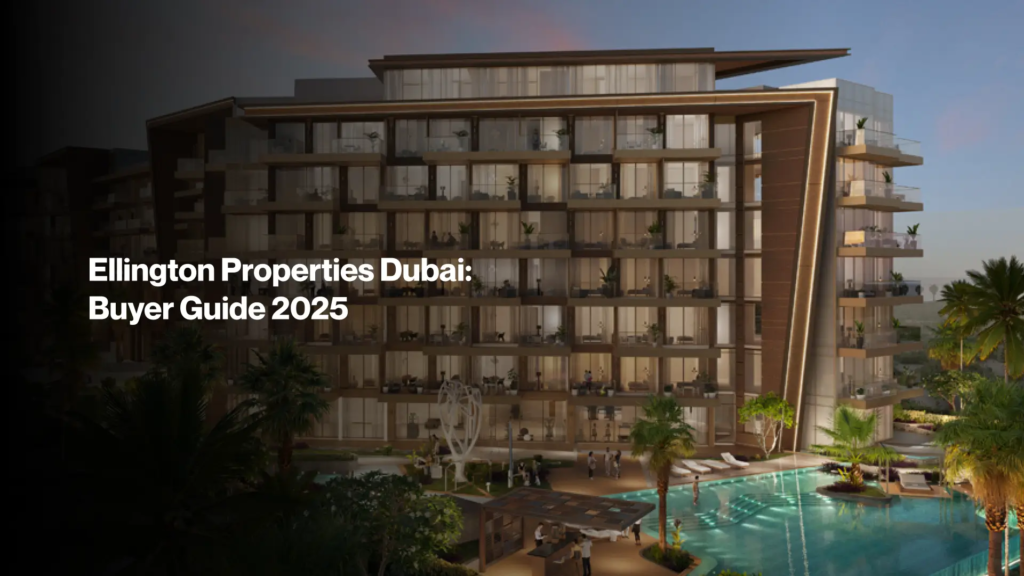 Ellington Properties Dubai