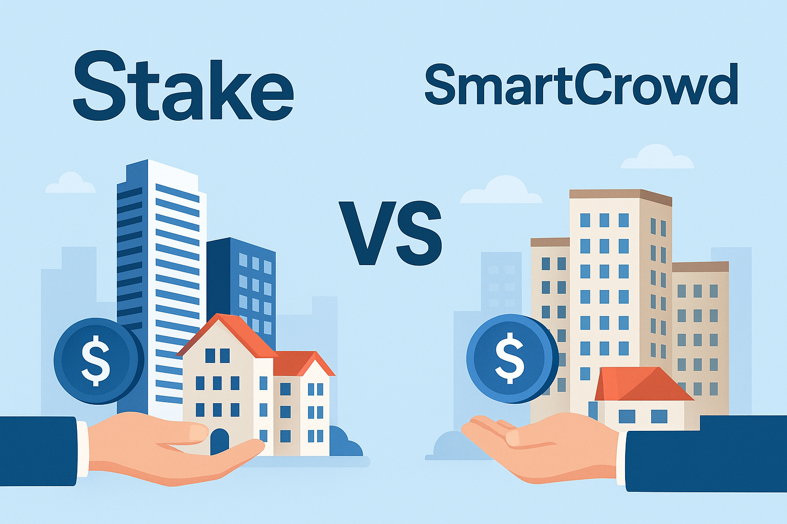 Shall I Invest in Crowdfunding with Stake or SmartCrowd