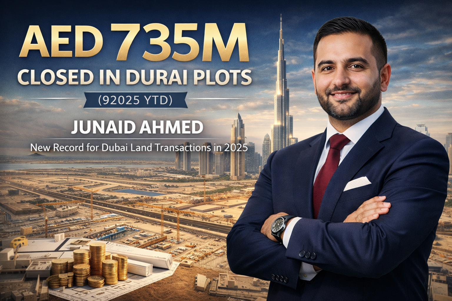 AED 735 Million Closed in 2025 YTD