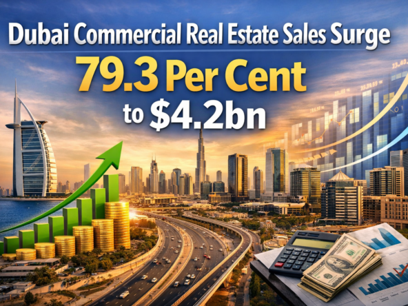 Dubai commercial real estate sales surge 79.3 per cent to $4.2bn