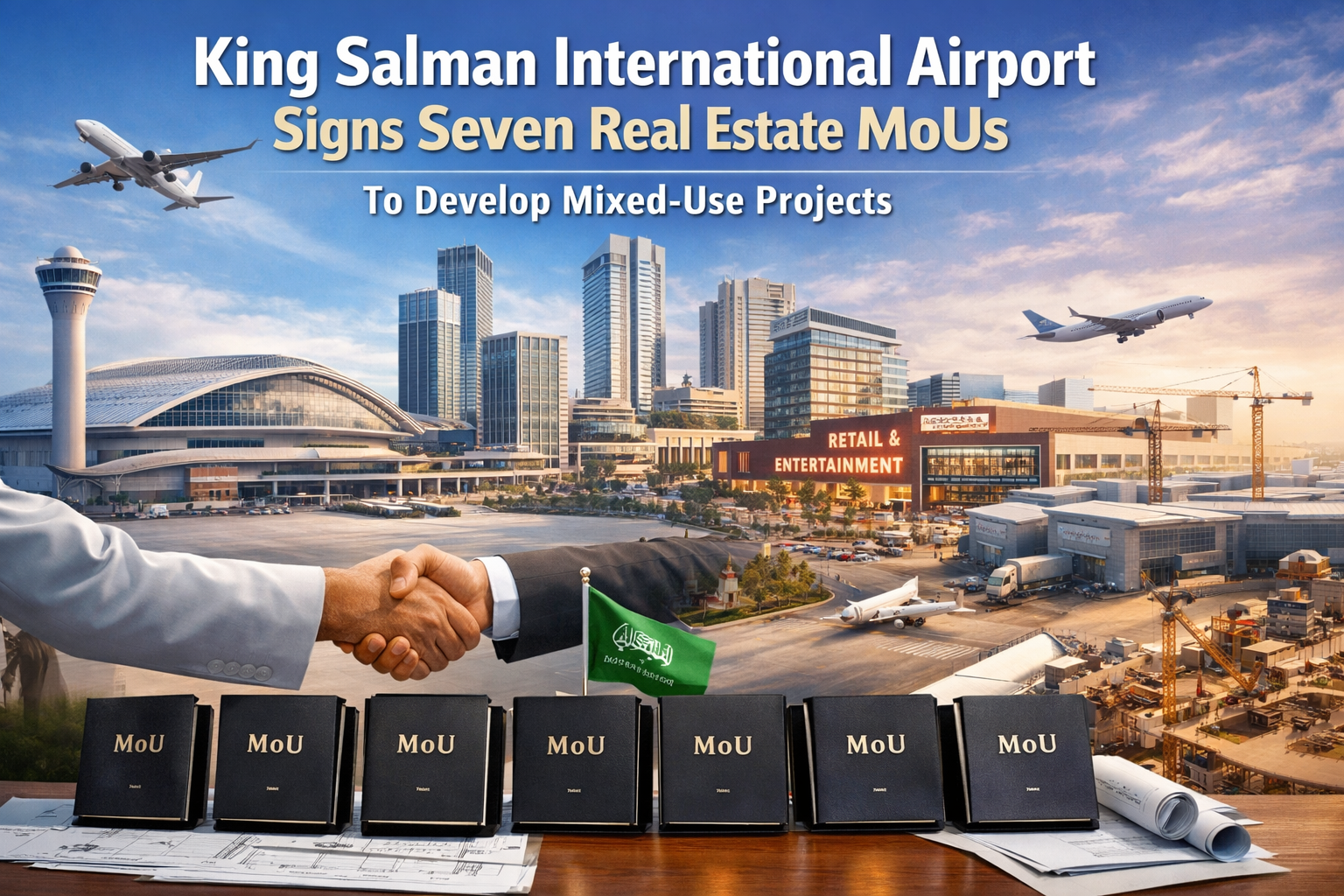 King Salman Airport real estate agreements