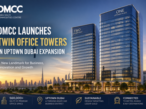 DMCC launches twin office towers in Uptown Dubai expansion