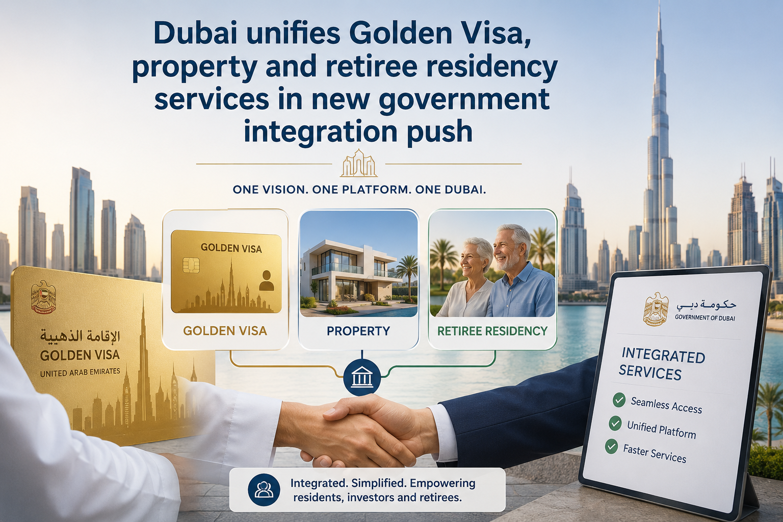 Dubai unifies Golden Visa