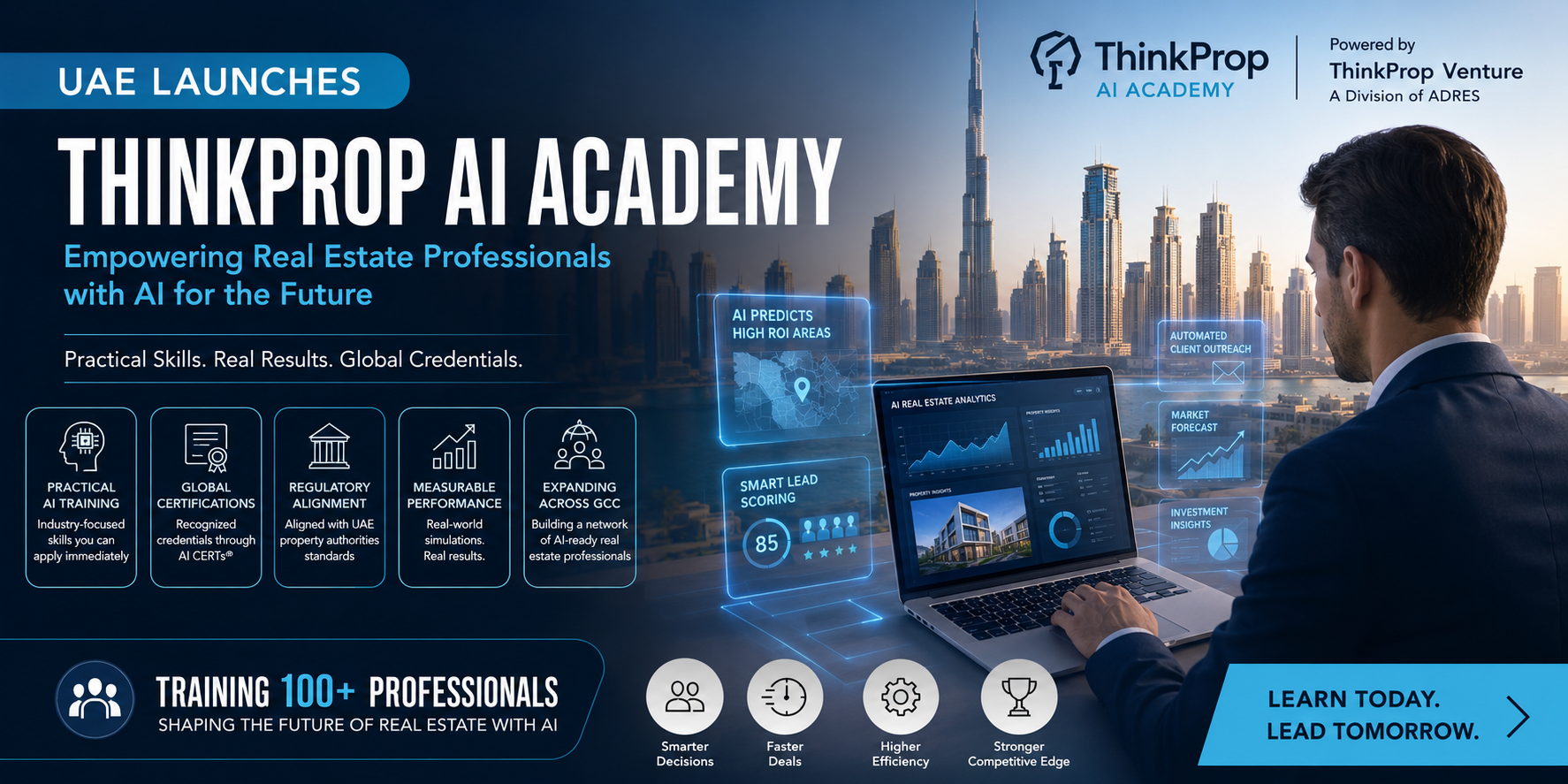 AI-powered real estate academy launch