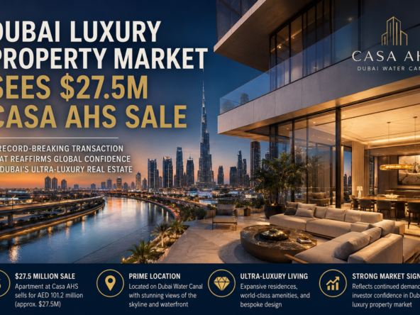 Dubai luxury property market boom