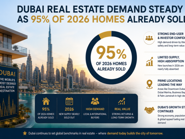 Dubai real estate demand on the rise