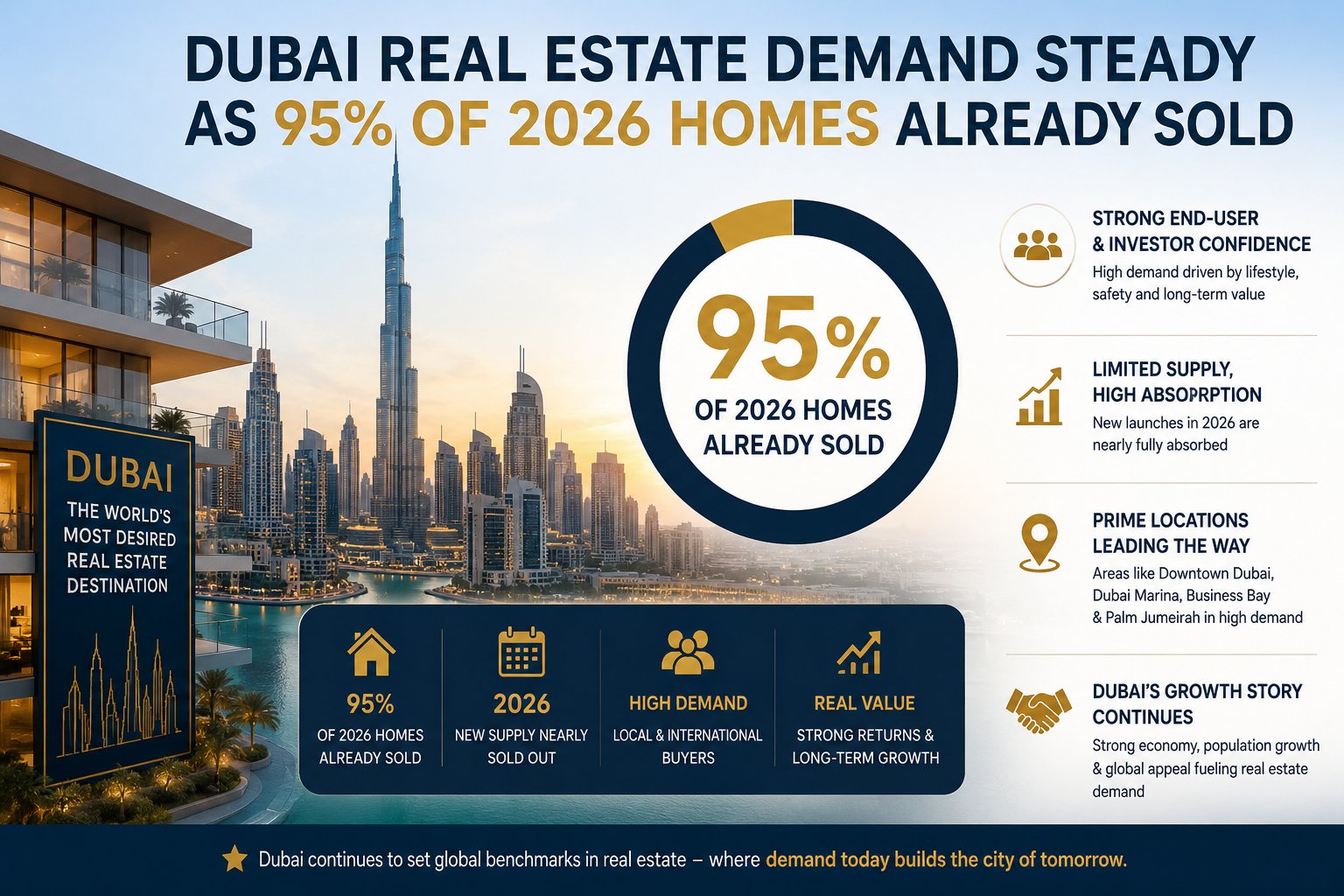 Dubai real estate demand on the rise