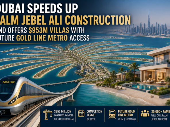 Dubai speeds up Palm Jebel Ali development