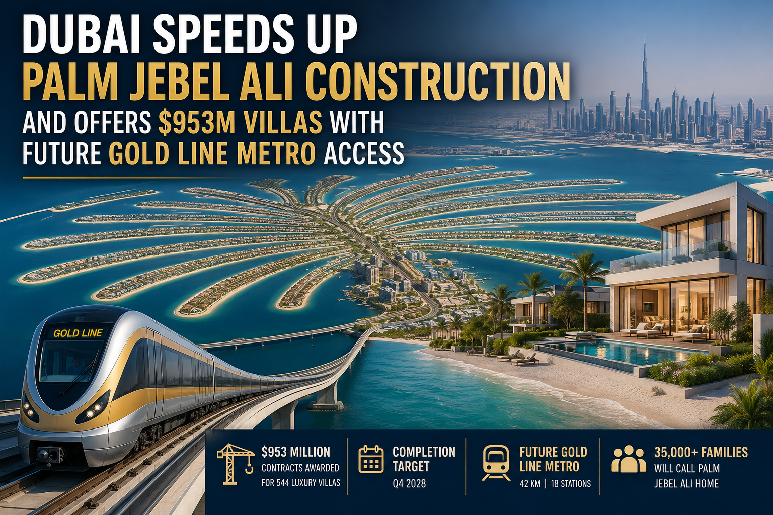 Dubai speeds up Palm Jebel Ali development