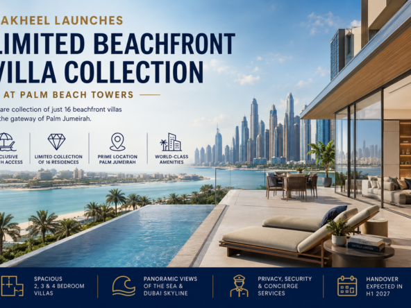 Luxury beachfront villa in Dubai