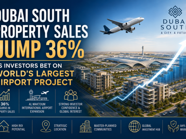 Dubai South property sales surge 36%