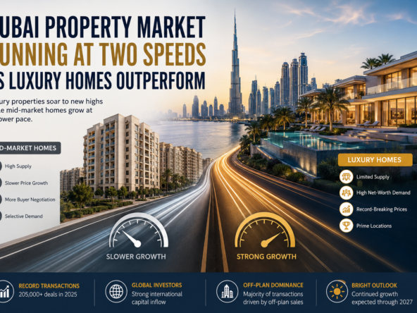 Dubai property market two-speed growth