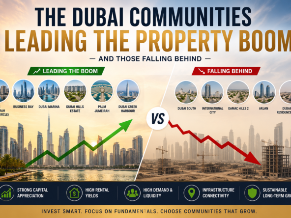 Dubai real estate property boom infographic