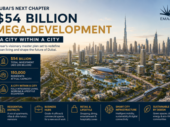 Dubai’s $54 billion mega-development vision