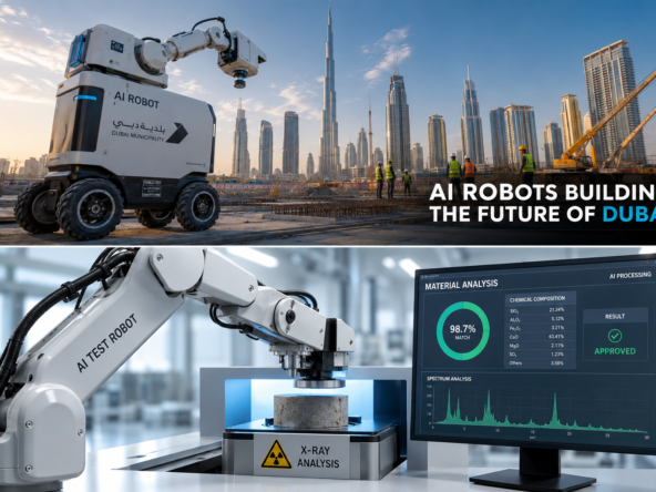 AI robots in Dubai construction