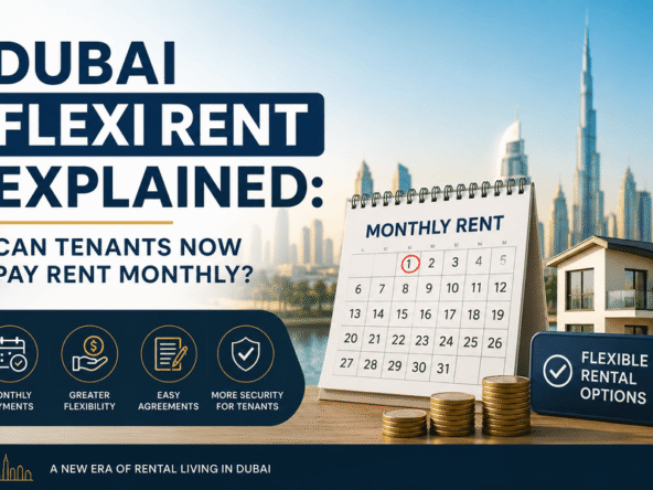 Dubai Flexi Rent Explained Can Tenants Now Pay Rent Monthly