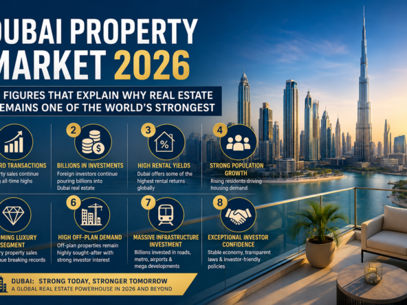 Dubai Property Market 2026 Infographic