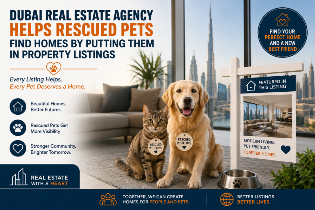Dubai Real Estate, Homes for Pets