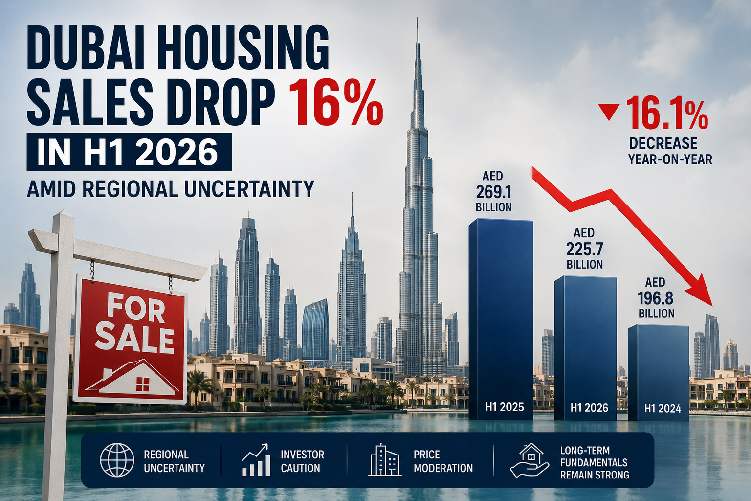 Dubai housing market faces decline