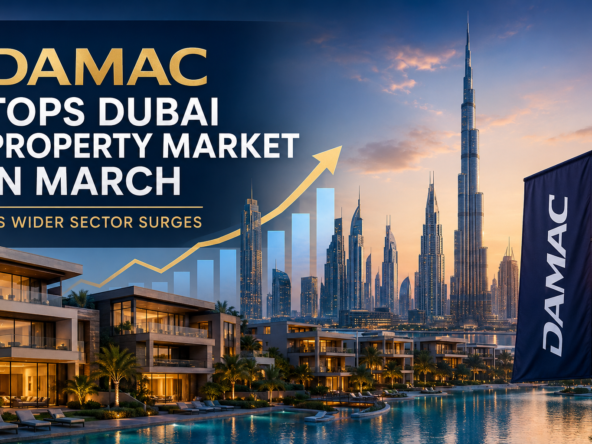Dubai real estate market growth at dusk