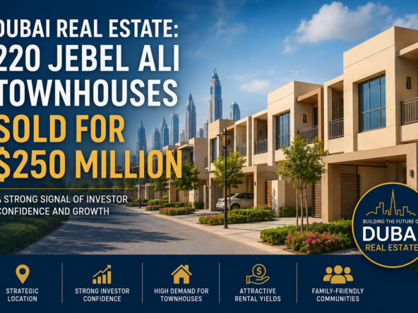 Dubai townhouses sold for $250 million
