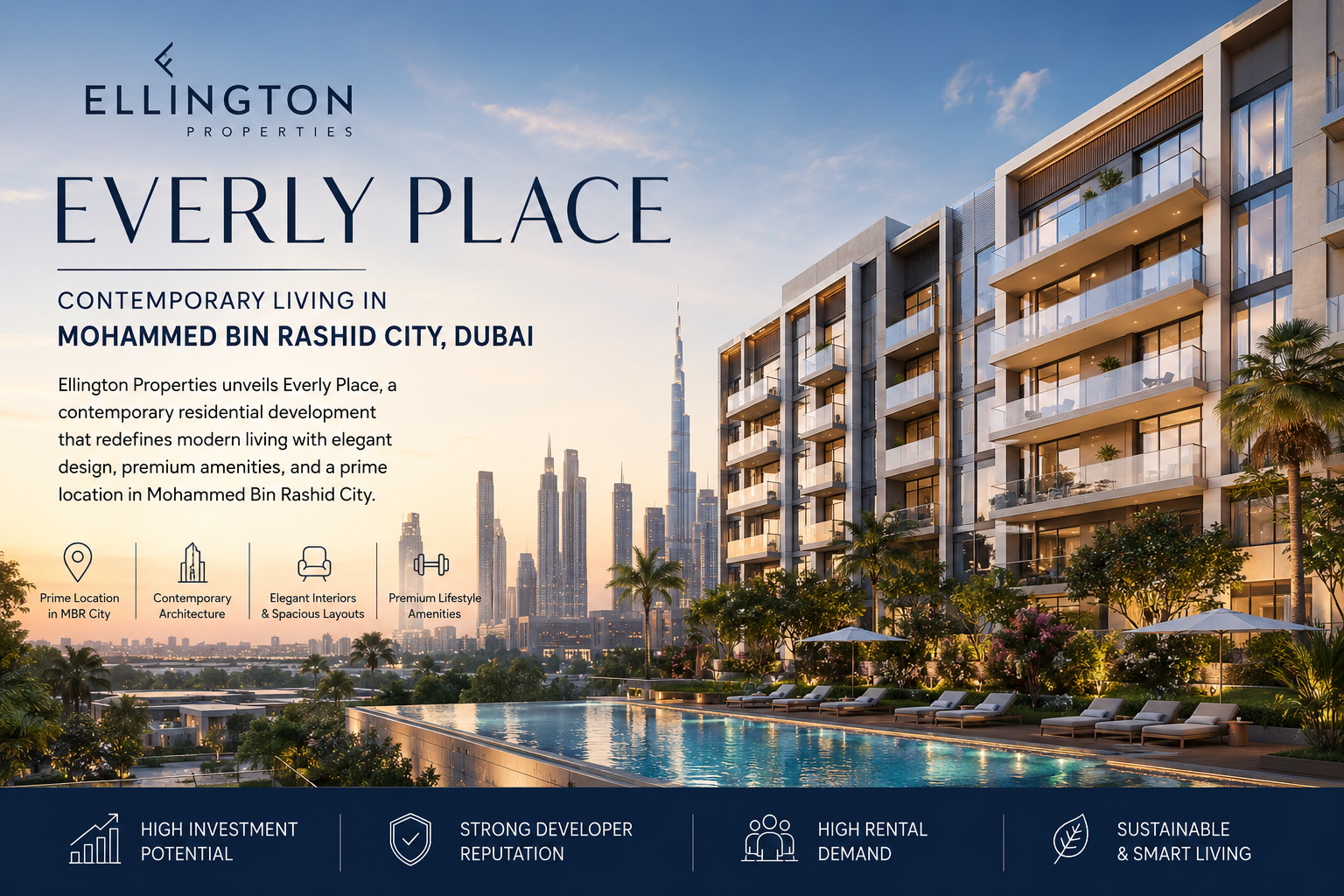 Everly Place luxury living in Dubai
