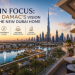 Luxury terrace with Dubai skyline view