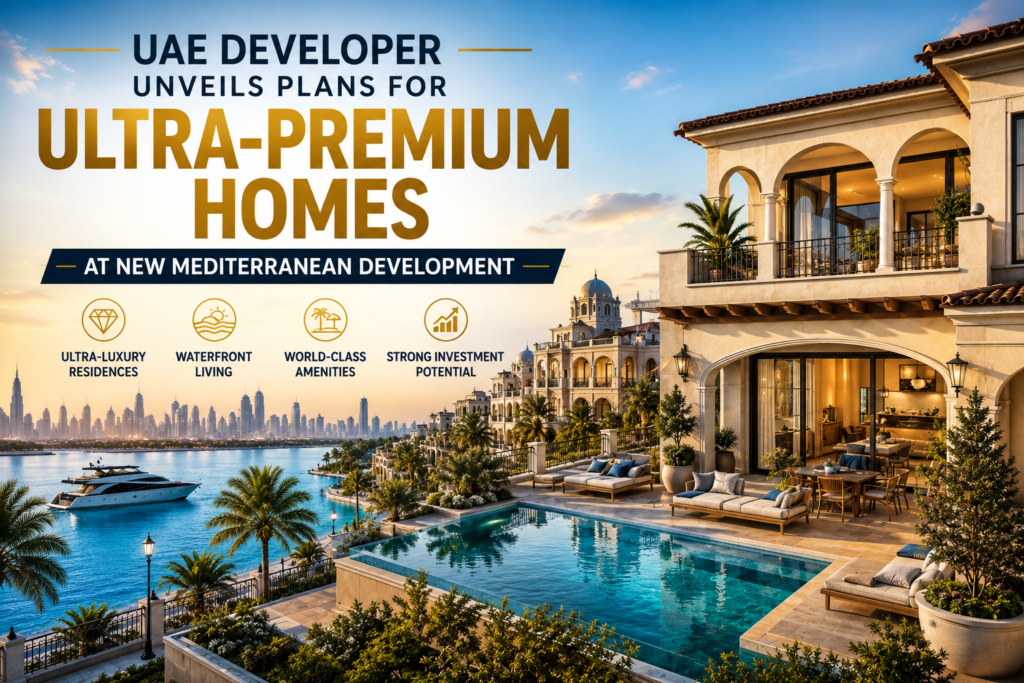 Ultra-premium homes at Mediterranean development