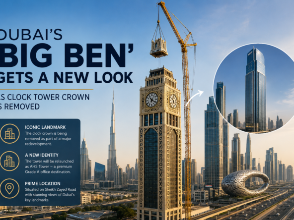 Dubai Clock Tower Gets a New Look