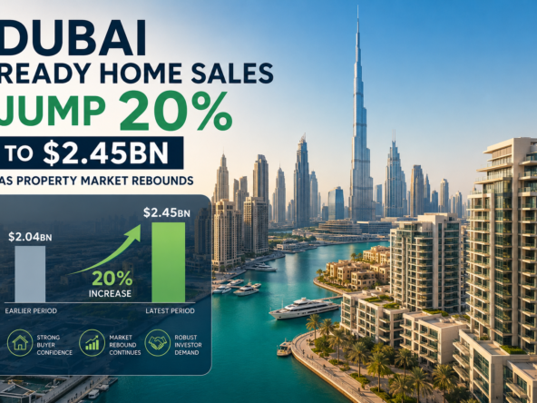 Dubai Ready Home Sales Jump 20%