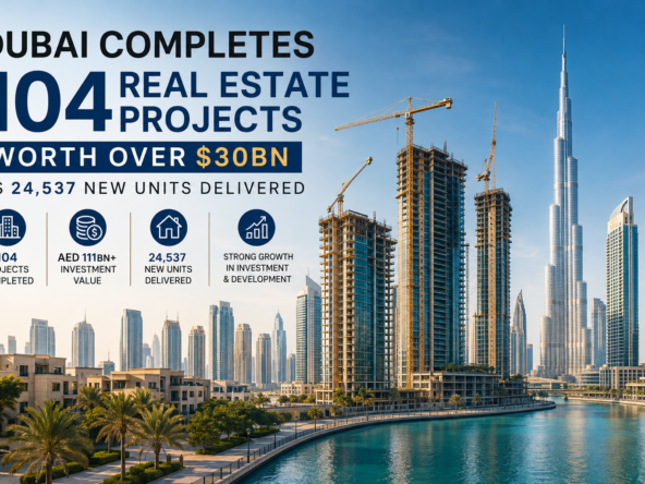 Dubai Real Estate Milestone Skyline
