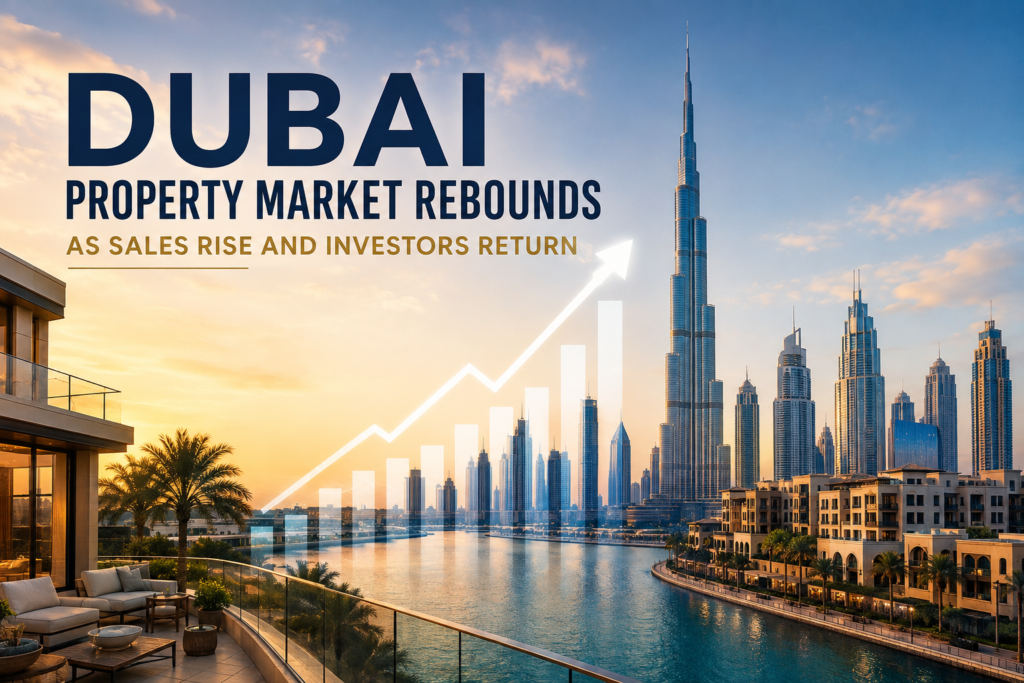 Dubai property market rebounds as sales rise and investors return
