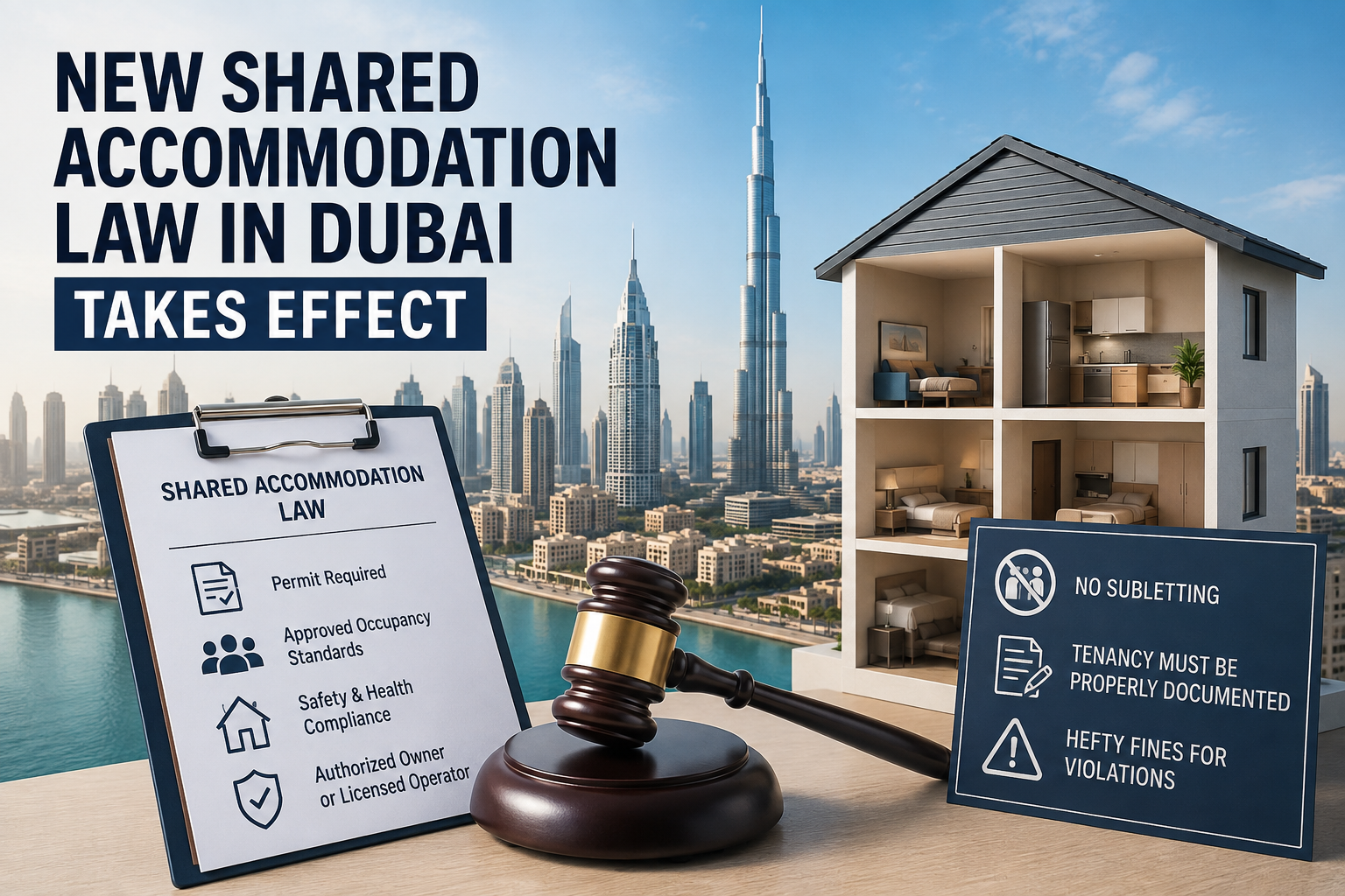 Dubai shared accomodation