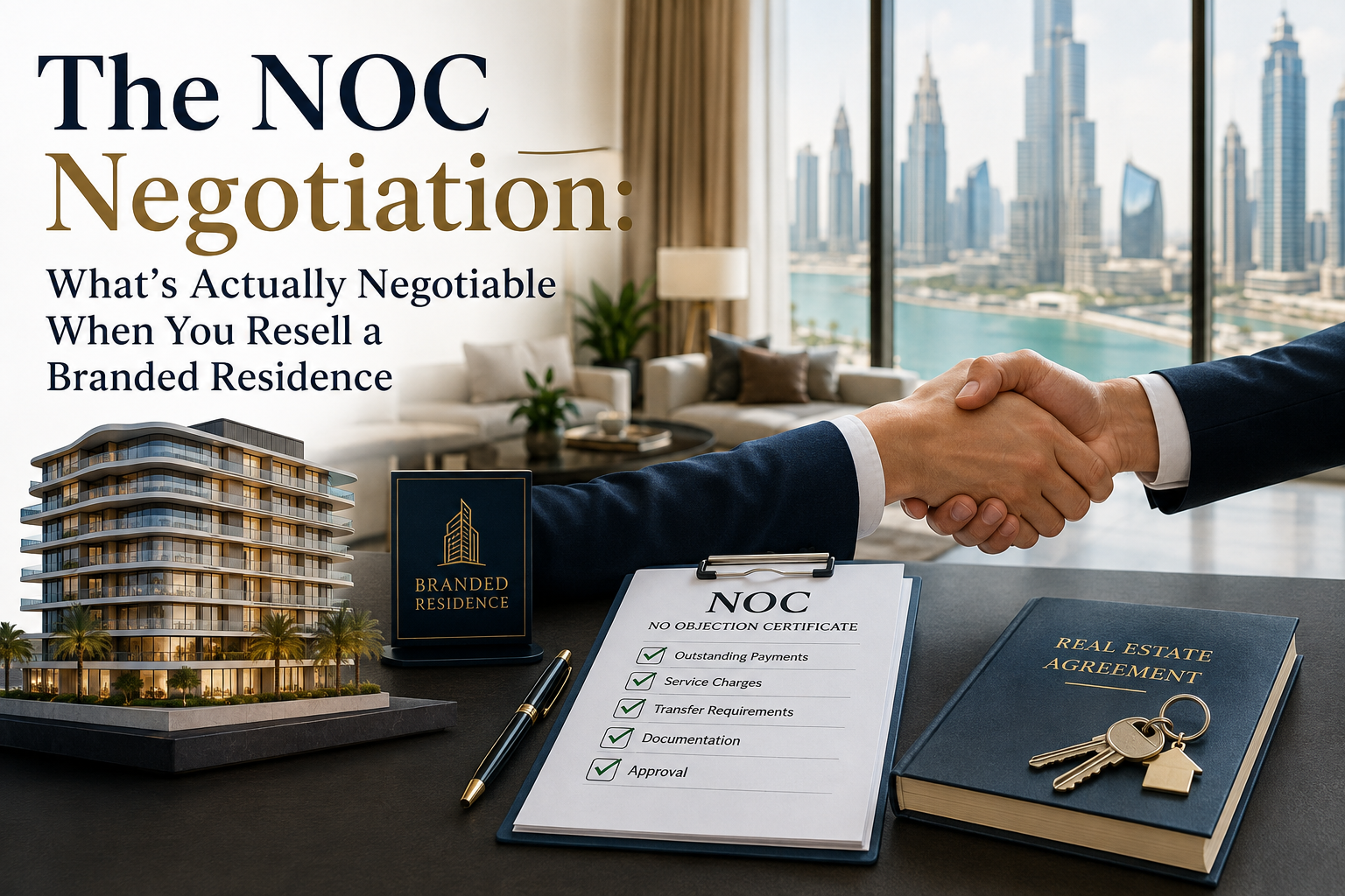 What’s Actually Negotiable When You Resell a Branded Residence