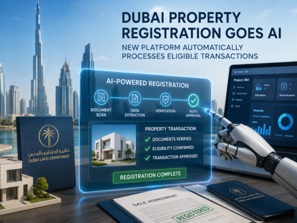 Dubai AI Property Registration Interface