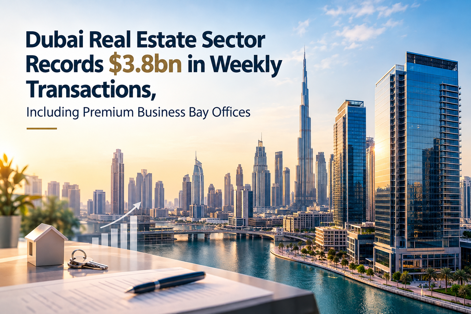 Dubai Real Estate Hits $3.8bn