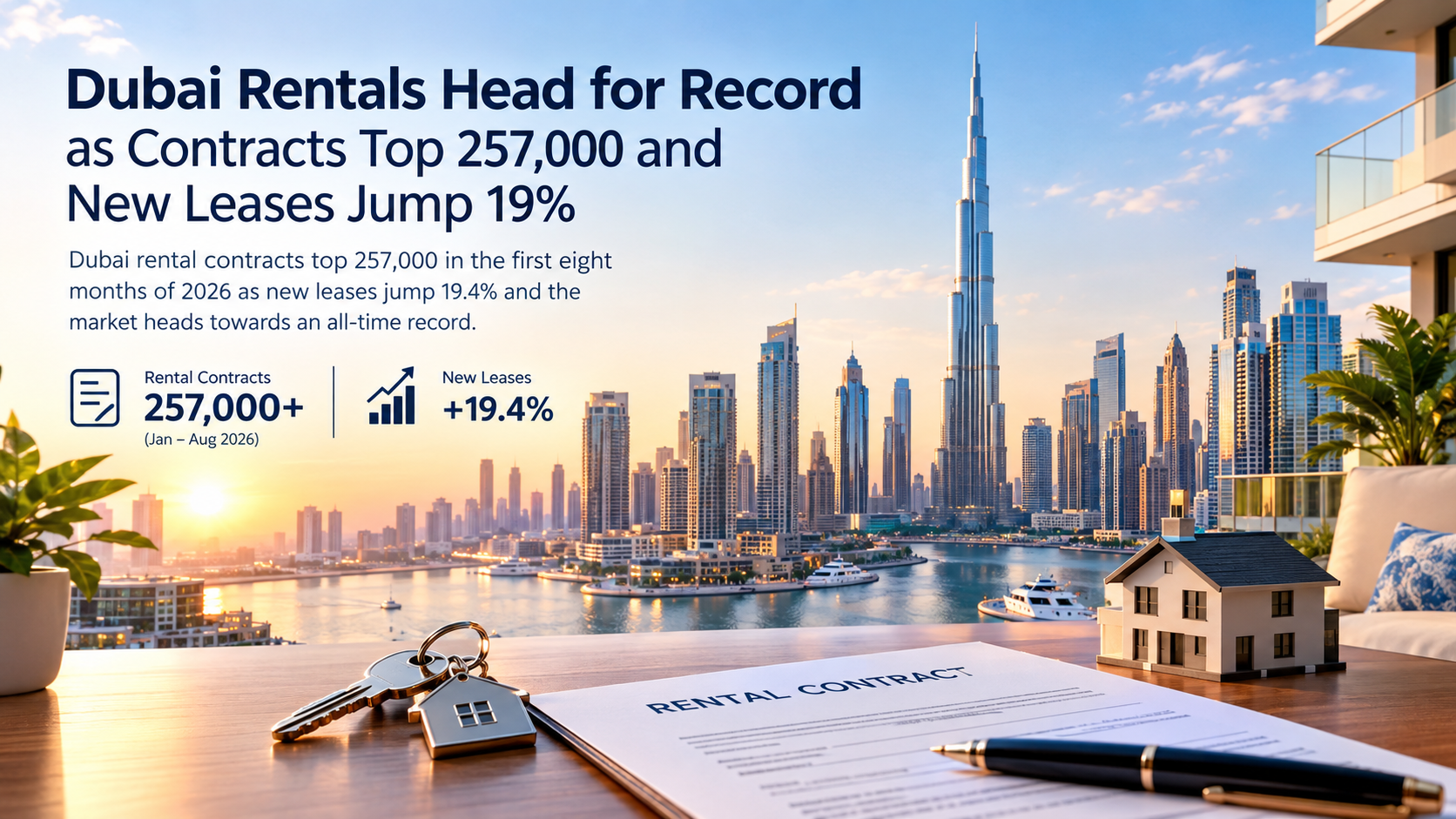 Dubai Rental Market Reaches Record High