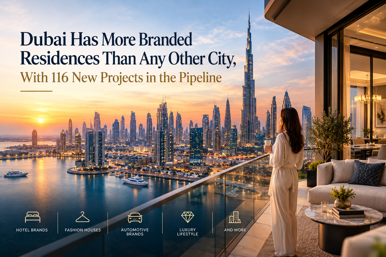 Dubai Branded Residences at Sunset